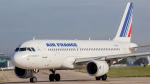 Air France A320 on the ground