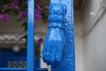 hand shaped door knob in Anafiotika, Athens