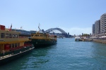 Circular Quay with ferries and harbour bridge